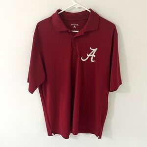 Antigua Alabama Crimson Tide Performance Polo, Size: Mediun